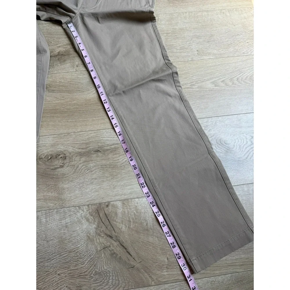 NWT Mens J.Crew Slim Dock Pant Khaki drawstring waist pull on cordura size XS